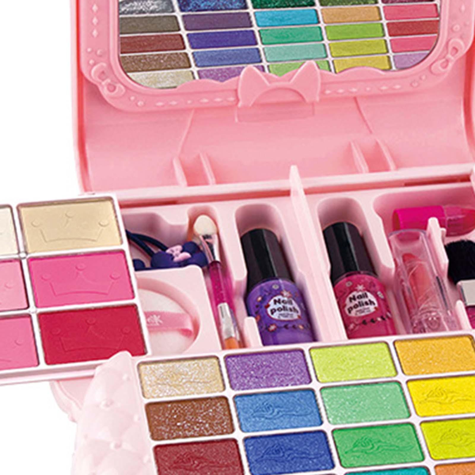 Wasbare make-upset voor rollen - Beauty Makeup Vanity Set recensie en prijs