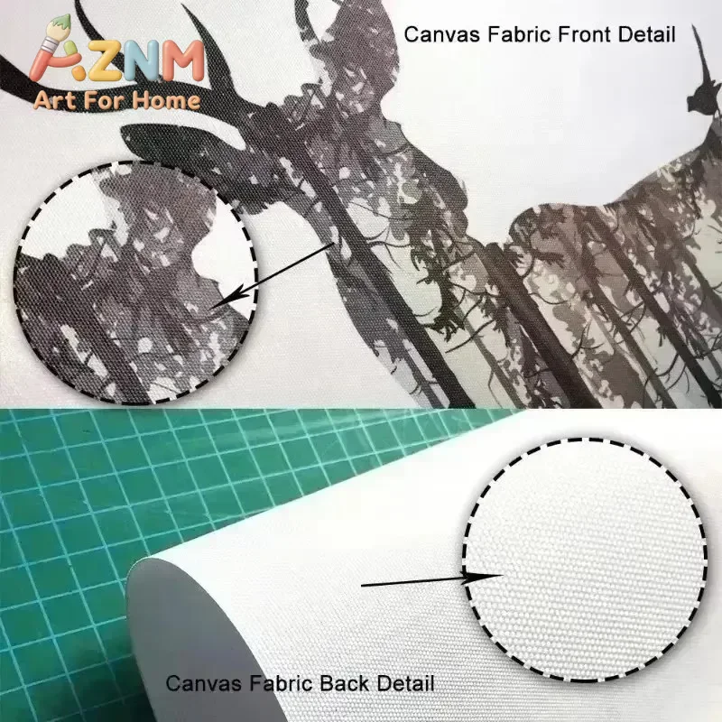 AZNM Frameloze canvas wanddeco - Beauty No Makeup recensie en prijs