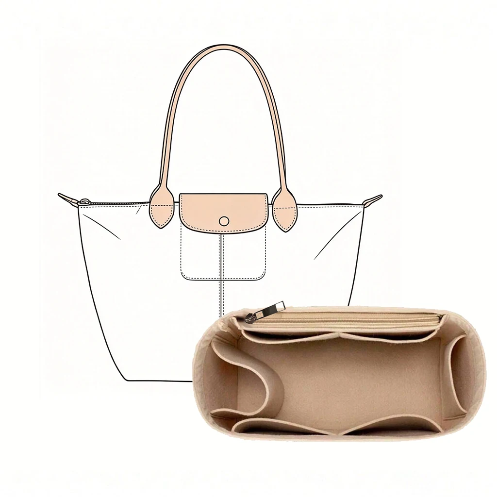 Tasorganizer, vilt tasinzet, m - Beauty Makeup Women recensie en prijs