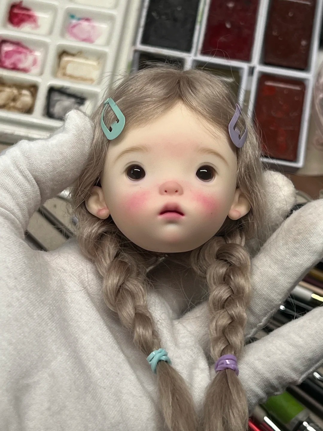 SD BJD pop 1/6 Landoudou hoofd - Beauty No Makeup recensie en prijs
